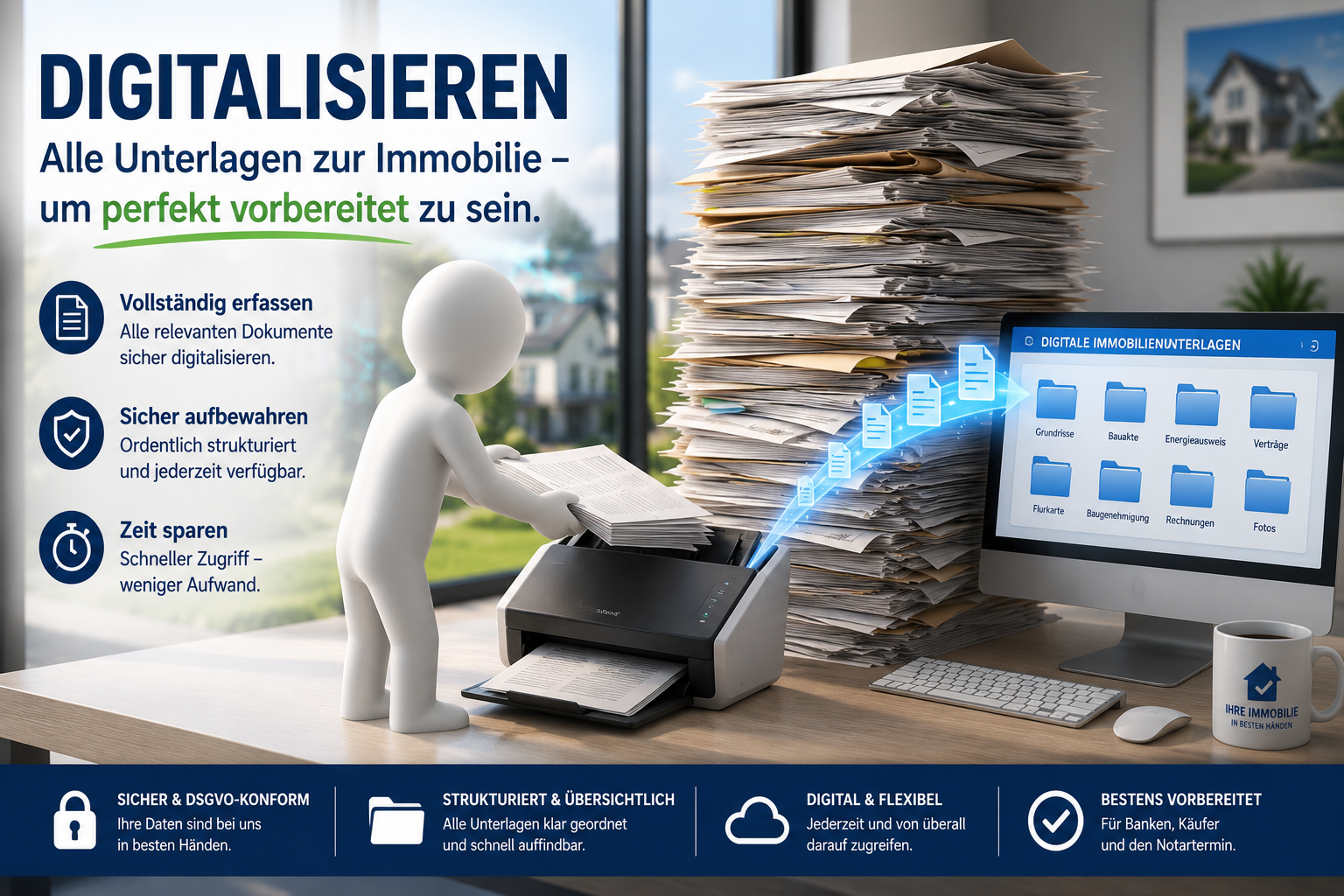 Unterlagen Digitalisierung