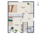 Grundriss-Skizze OG - 4-Zimmerhaus, ca. 74 m² auf ca. 983 m² Erbpachtgrundstück in 22549 Hamburg-Lurup
