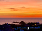 Dachterrasse Sonnenaufgang - Berolina 6. OG Landseite, 47m² Wohnung mit Tiefgarage, Schwimmbad und mehr, in 23747 Dahme.