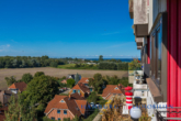 Balkon - Berolina 6. OG Landseite, 47m² Wohnung mit Tiefgarage, Schwimmbad und mehr, in 23747 Dahme.