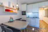 Essecke Küche - Berolina 6. OG Landseite, 47m² Wohnung mit Tiefgarage, Schwimmbad und mehr, in 23747 Dahme.
