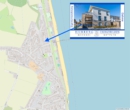 Lageplan - Wohnen am Meer: Hochwertige 3-Zi.-Fewo in 23747 Dahme mit Fahrstuhl, Balkon & Komplettausst.