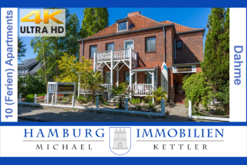 Drei Häuser, 10 Apartments, Palmengarten, ca. 1.498 m² Grundst., gepflegte Anlage, in 23747 Dahme, 23747 Dahme, Weitere Beherbergungsbetriebe