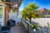 Kleine Terrasse - Drei Häuser, 10 Apartments, Palmengarten, ca. 1.498 m² Grundst., gepflegte Anlage, in 23747 Dahme