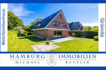 Demnächst Vermarktungsbeginn: Apartmenthaus mit 4 WE Kurparkzugang, schöner Garten ruhige Lage, 23743 Grömitz, Mehrfamilienhaus