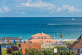 Wohnung mit Ostseeblick, Schwimmbad, Tiefgarage in 23747 Dahme - Ausblick von der Dachterrasse