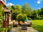 Terrasse - Privates Gartenrefugium in Dahme – charmantes Küstenhaus mit Sauna & großem Naturgrundstück