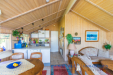 Wohnraum Essecke Küche - Scandinavischer EBK Bungalow auf ca. 792m² Traum-Grundstück in 23747 Dahme