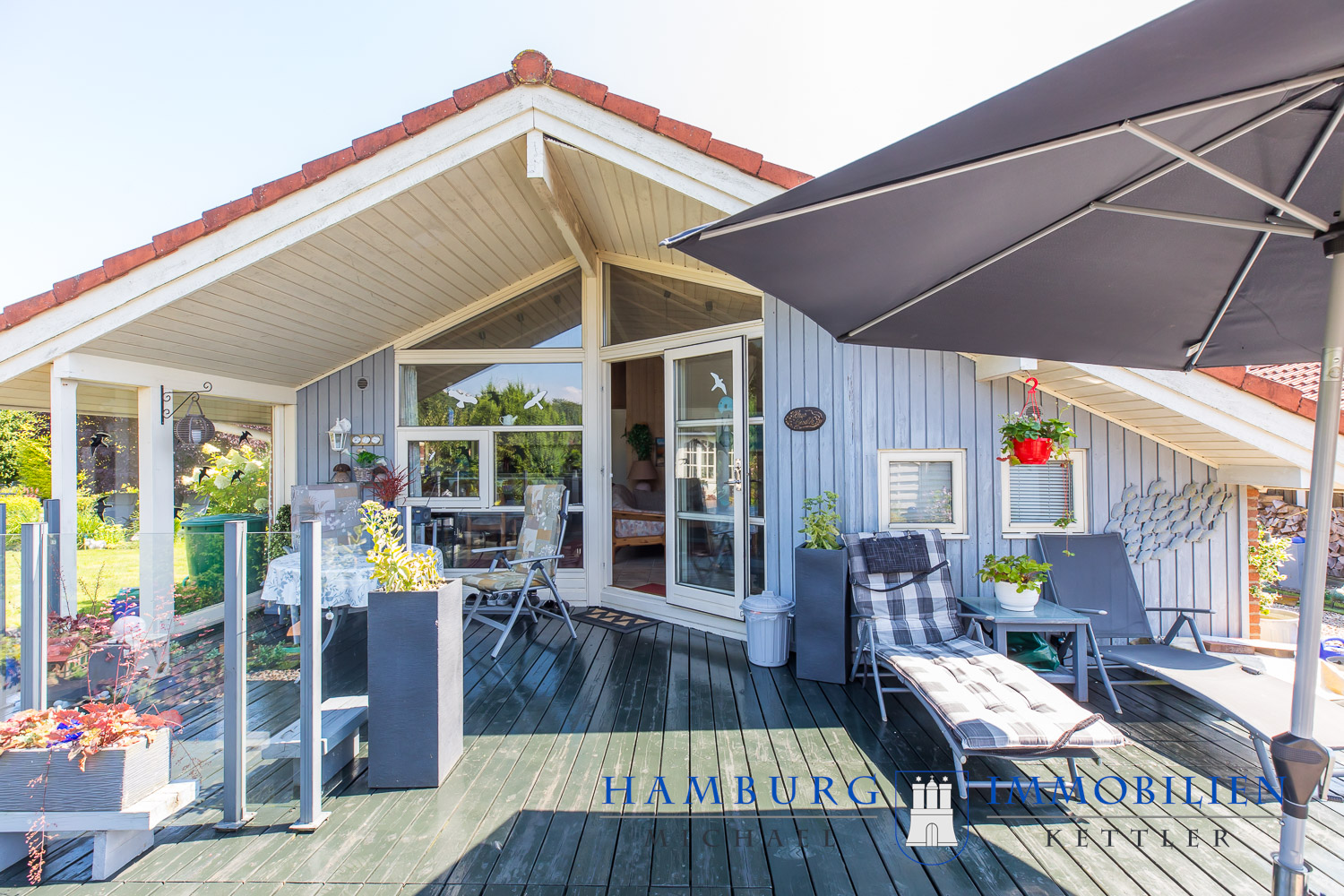 Terrasse hinten