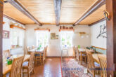 Gasthof/Pension/Restaurant mit Tradition. 4 Zimmer, 1 FEWO, Restaurant, Biergarten, Garagen - Frühstücksraum