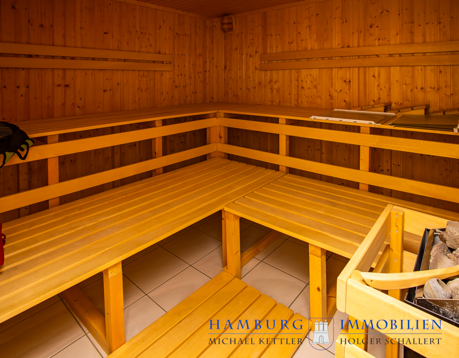 Sauna im Keller