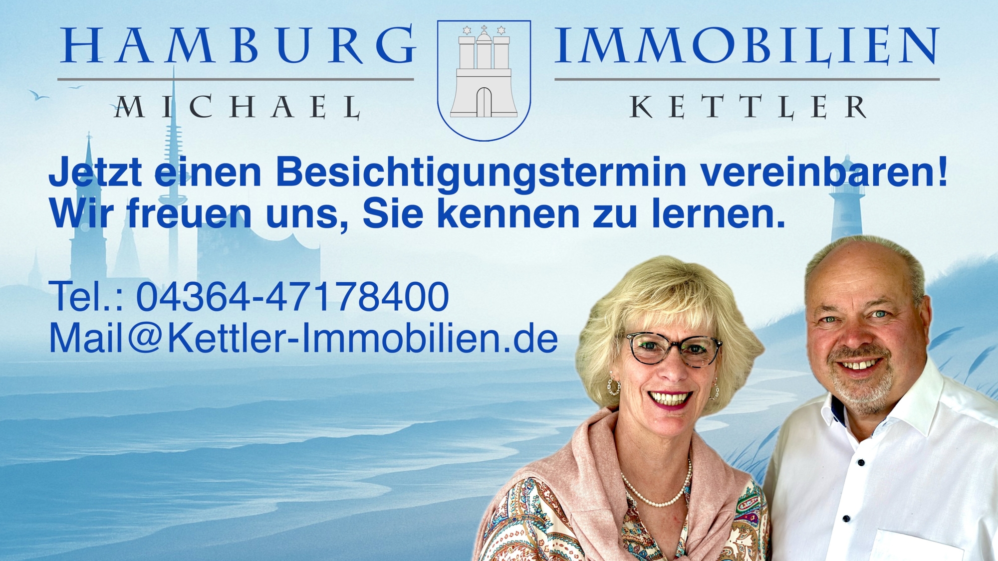 Jetzt einen Besichtigungstermin vereinbaren