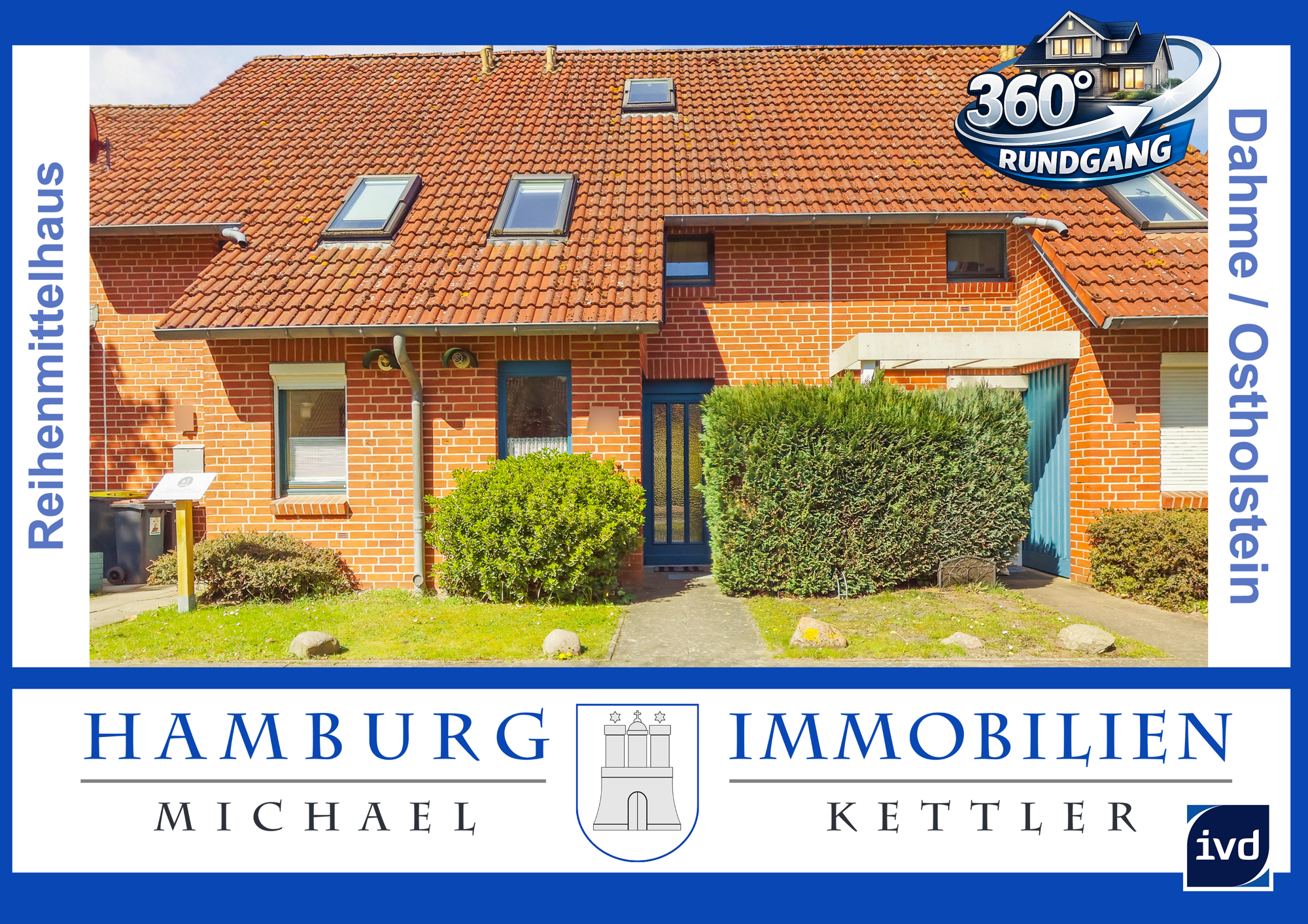 Ostsee genießen: Strandnahes Mittelreihenhaus mit Terrasse, Garten und Stellplatz in 23747 Dahme