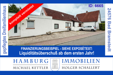 Komplett vermietetes, saniertes 3-Familienhaus in 24576 Bad Bramstedt, 24576 Bad Bramstedt, Mehrfamilienhaus