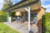 Terrasse EG Wohnung - Haus mit Ferienwohnungen, ca. 262m² Wohn- Nutzfläche in 23730 Pelzerhaken, ca. 350m zum Strand