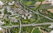 Luftaufnahme Seitenansicht