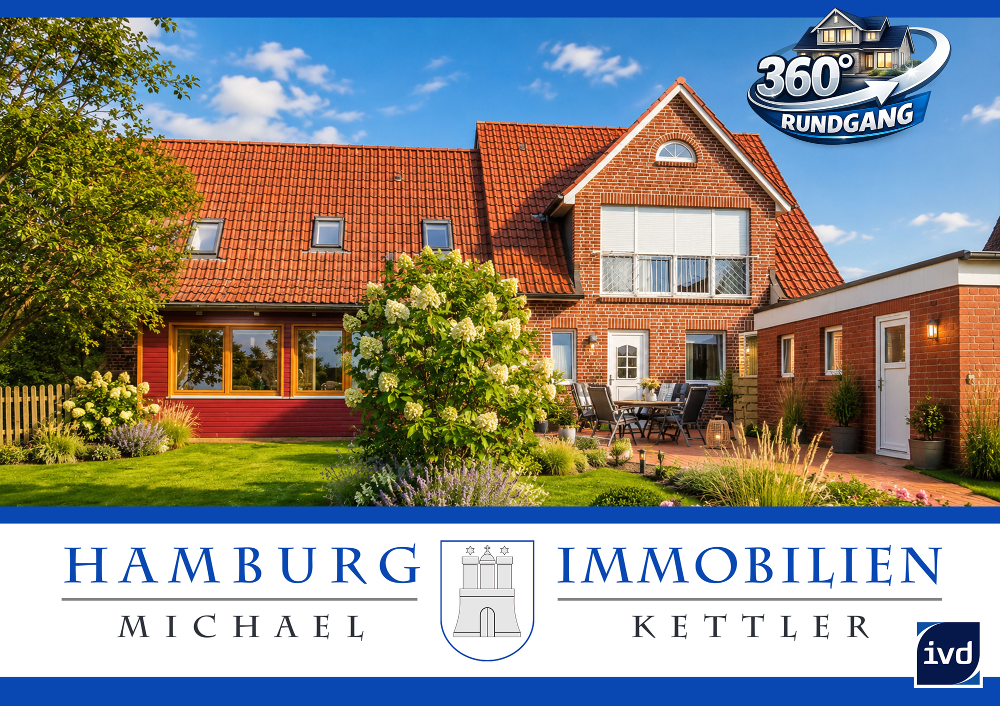 Fehmarn-Neue Tiefe: Vielseitiges Wohnhaus mit Teilungsoption, großem Garten & Südterrasse