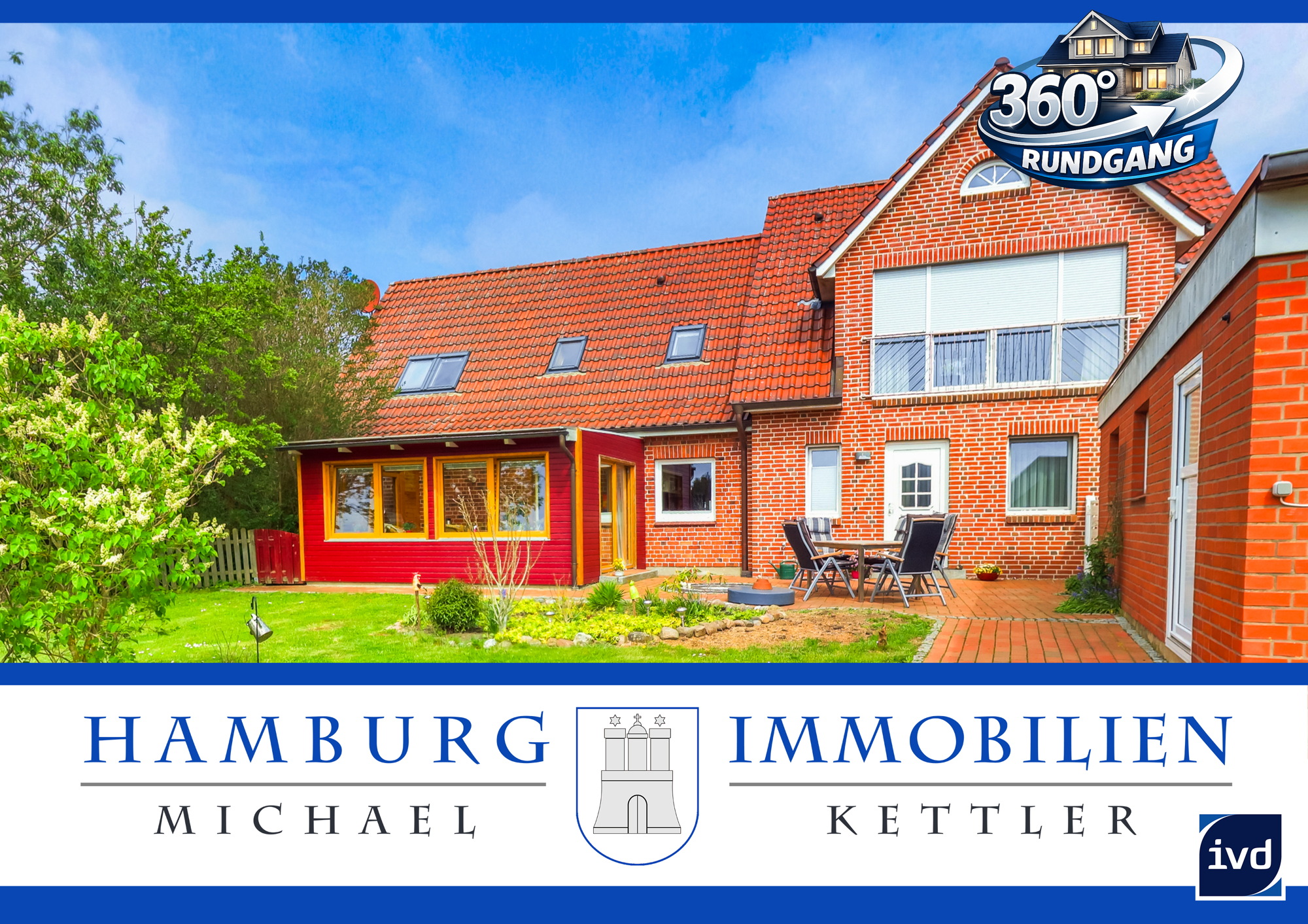 Fehmarn-Neue Tiefe: Vielseitiges Wohnhaus mit Teilungsoption, großem Garten & Südterrasse