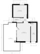 Charmante möblierte ca. 42m² EG Wohnung mit Terrasse zur Miete in 23746 Kellenhusen - Grundriss-Skizze EG rechts