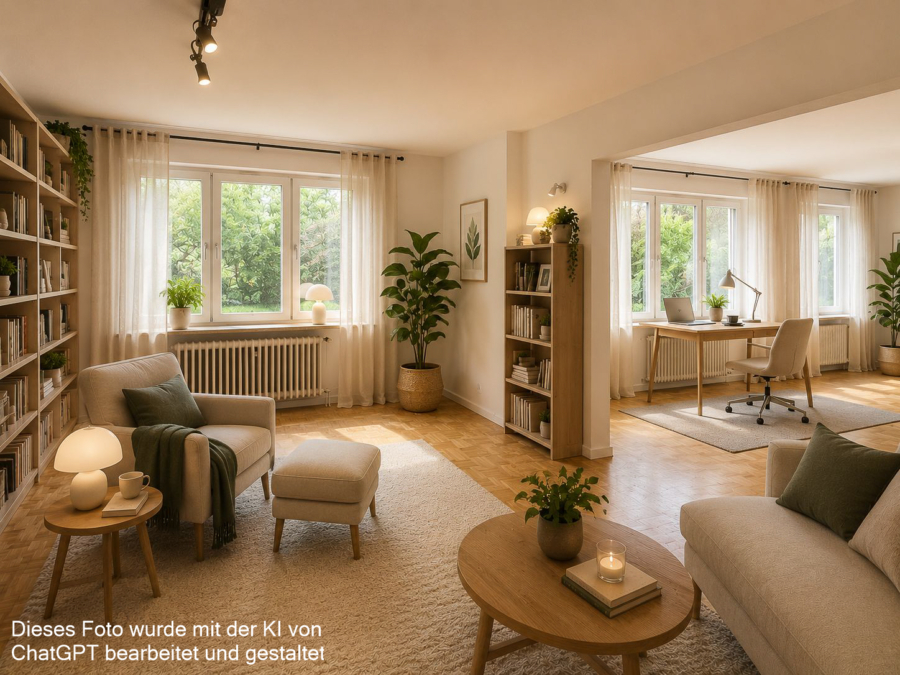 7a Lesezimmer im Erdgeschoss